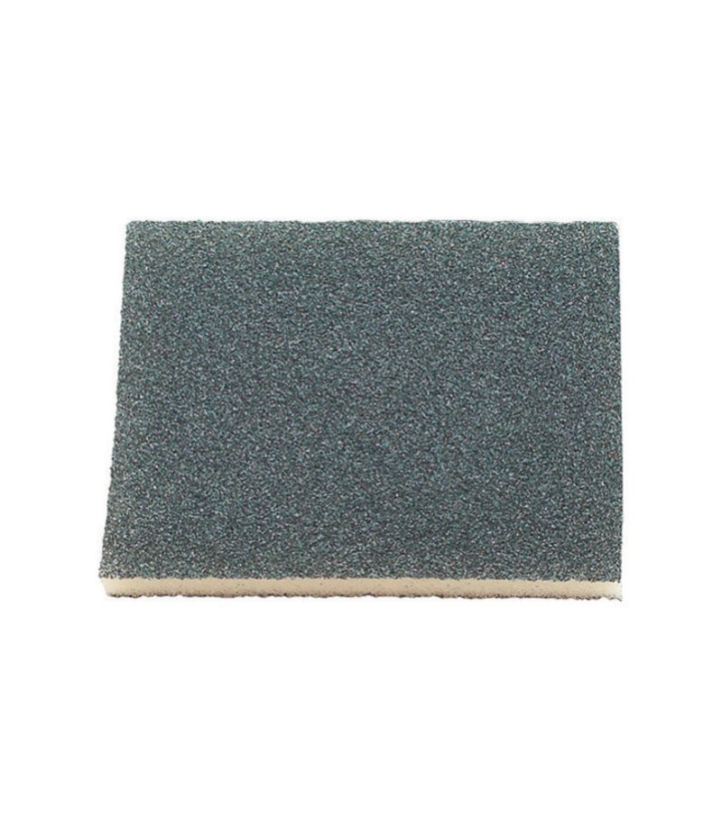 Spokar brúsna hubka 2-stranná (123x100x12mm) zrnitosť 100