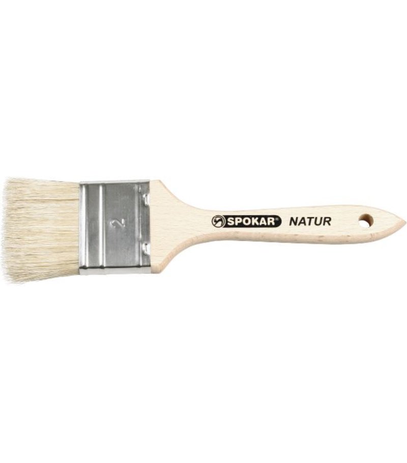 Spokar štetec nelakovaný 9020 0,75" - NATUR