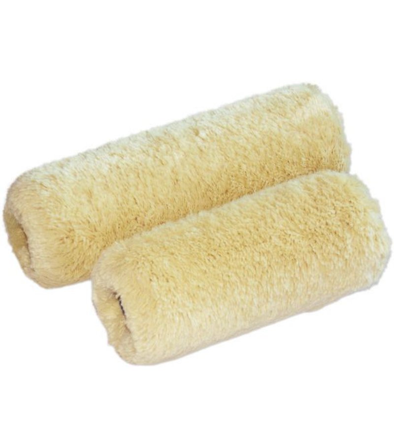 Spokar valec plyš žltozelený 25cm - fasádny