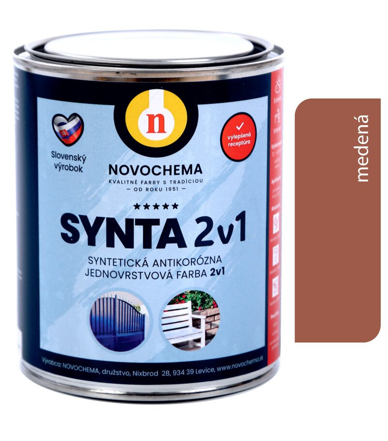 Novochema Synta 2v1 medená 0,75kg / 0,6l