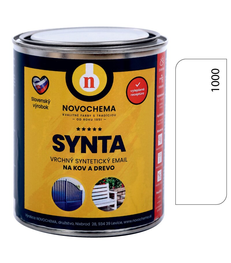 Novochema Synta S2013 biela 1000 0,75kg