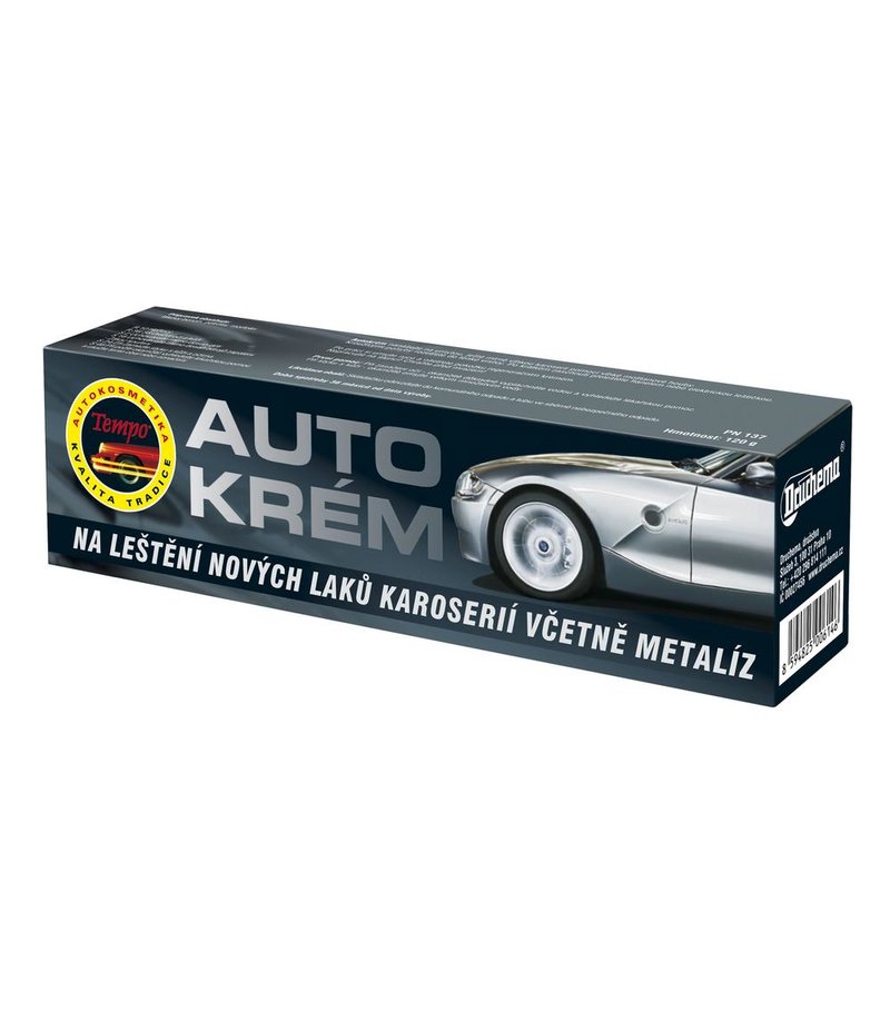 Šk spektrum Tempo Auto Krém na leštenie nových lakov karosérií vrátane metalíz 120g