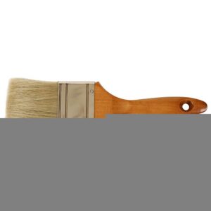 Štetec Strend Pro JA019, žltý, 3", maliarsky, plochý, drevená rúčka
