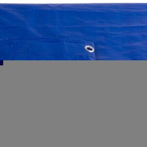 Plachta Tarpaulin Standard 3x4, zakrývacia, 80 g/m2, modrá, s okami