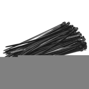 Páska sťahovacia Strend Pro CT66BL, 200×3,6 mm, 50 ks, čierna, nylon, viazacia