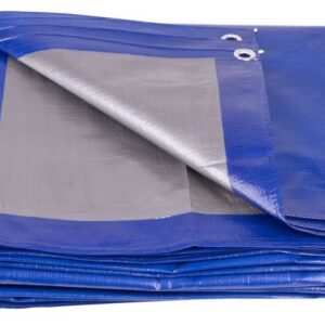 Plachta Tarpaulin Profi 2x3 m, 140 g/m2, zakrývacia, modrá, s okami
