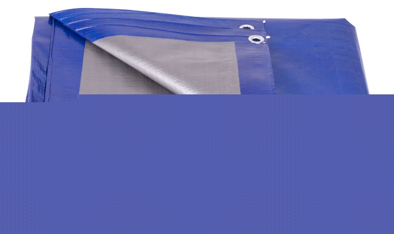 Plachta Tarpaulin Profi 3x4 m, 140 g/m2, zakrývacia, modrá, s okami