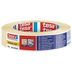 Páska tesa® PRO, maliarska, maskovacia, lepiaca, 25 mm, L-50 m