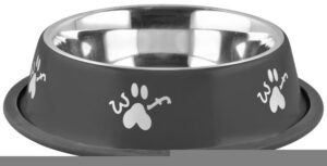 Miska MagicHome Woof 33 cm, 2000 ml, čierna, pre psa