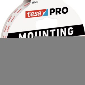 Páska tesa® Mounting PRO, montážna, na tapety a omietky, lepiaca, 19 mm, L-5 m