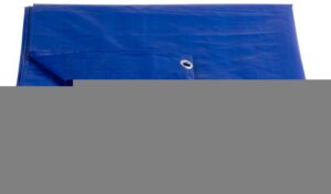 Plachta Tarpaulin Standard 8×12, zakrývacia, 80 g/m2, modrá, s okami
