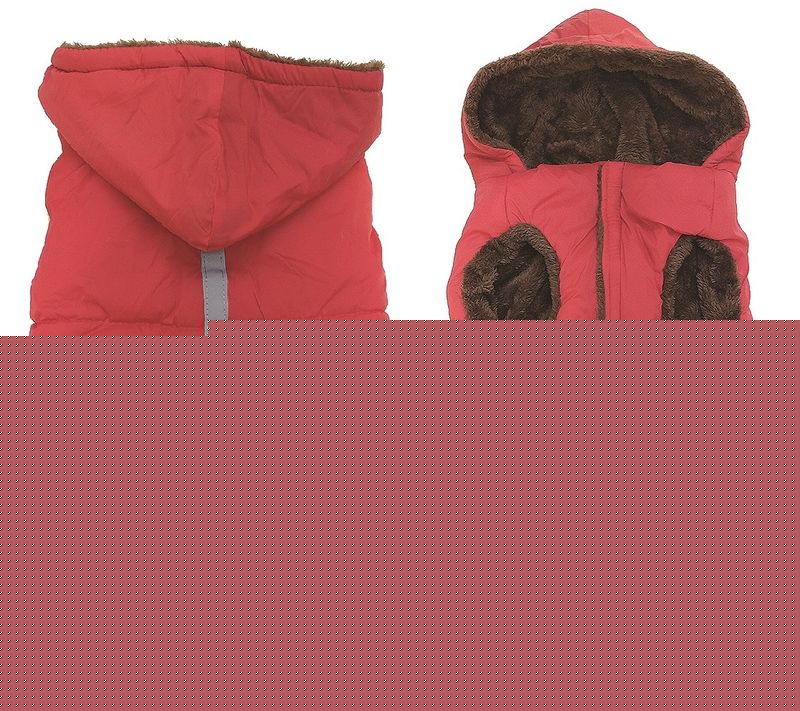 Vesta PET EXPERT WALKY pre psa, reflexná, s kapucňou, zateplená, 80 cm