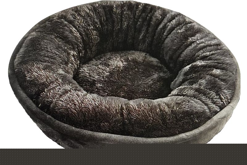 Pelech TATRAPET GREY, pre psy, okrúhly, sivý, 50 cm