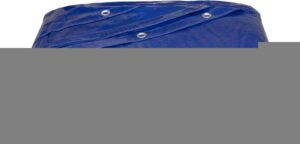 Plachta Tarpaulin Poolco 5,5 m ,120 g/m2, zakrývacia, modrá, okrúhla, s okami