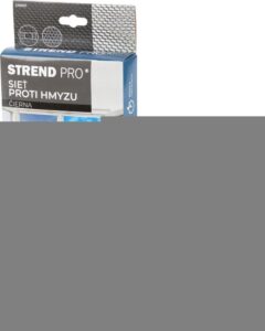Sieť FlyScreen2 150×180 cm, proti hmyzu a komárom, na okno, čierna PE