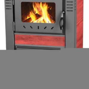 Kachle Nova Ceramic, 7,5 kW, 120 mm, červená