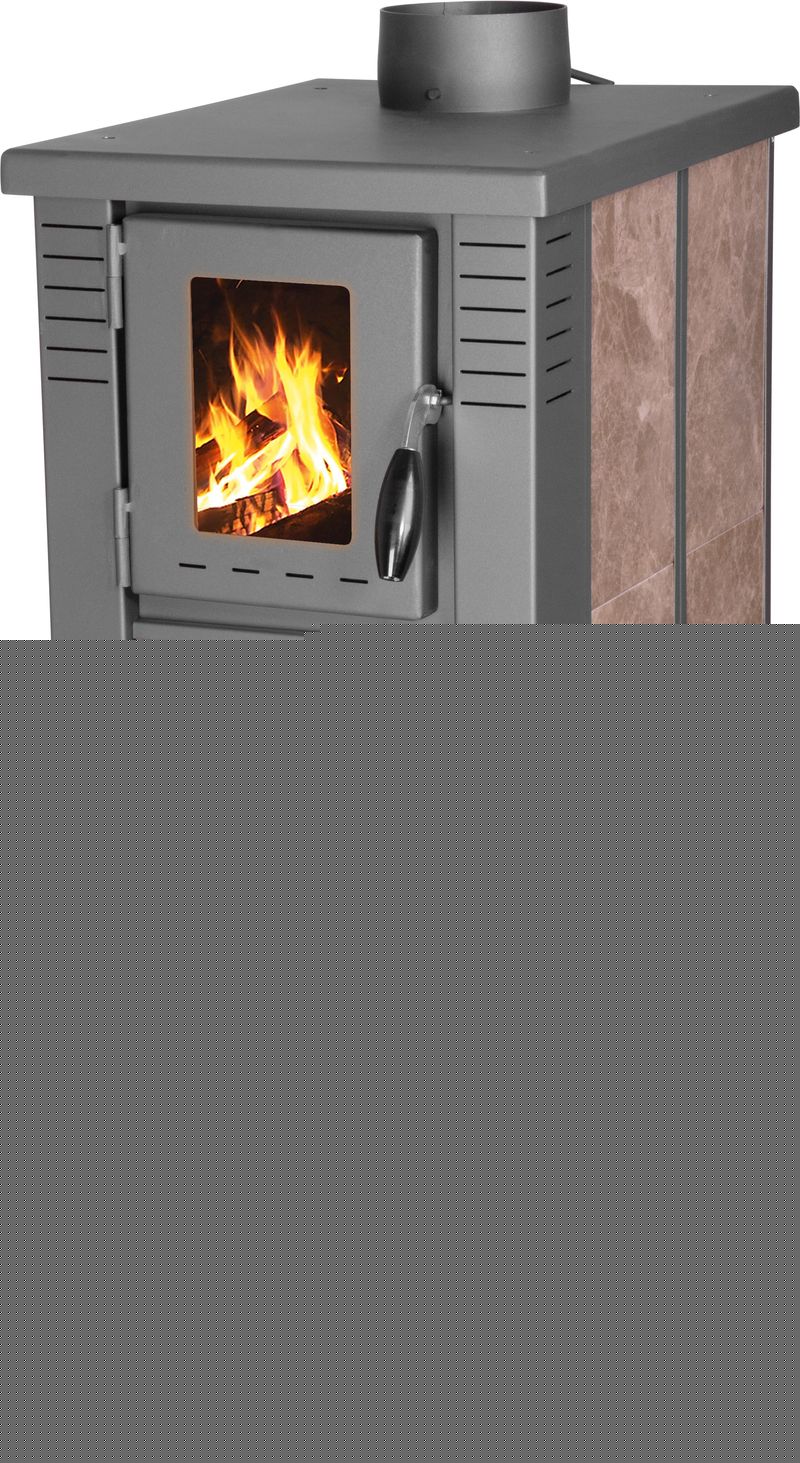 Kachle Pro LAVA Ceramic, mocca, 6,5 kW, 120 mm