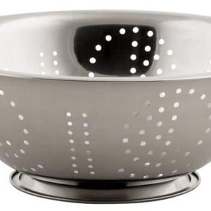 Cedník MagicHome DCB, 24 cm, okrúhle otvory, nerezové cedidlo