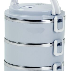 Obedár MagicHome LB933, 3-dielny, 3x 500 ml, modrý, 20x15x6,2 cm