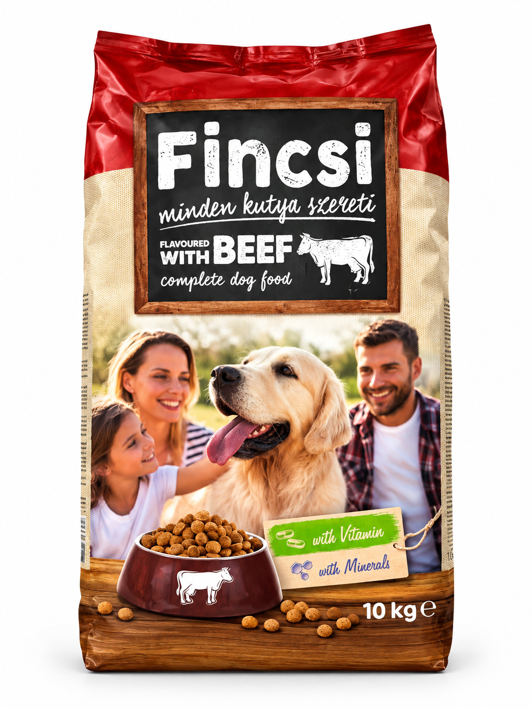 FINCSI Dog granule Hovädzie 10kg